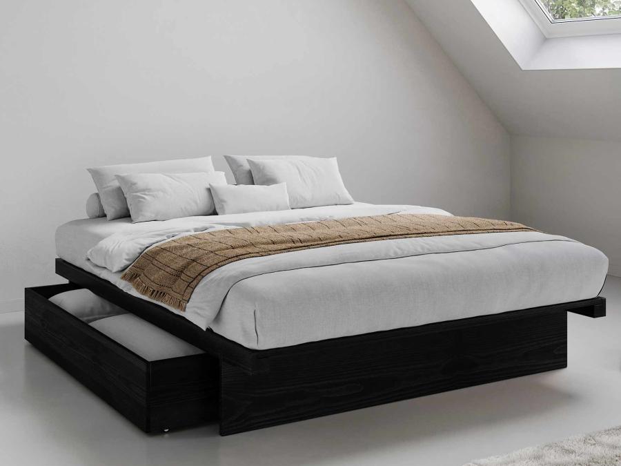 Japanese Storage Bed No Headboard Get Laid Beds